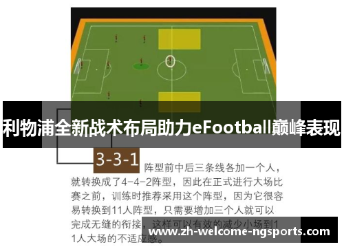 利物浦全新战术布局助力eFootball巅峰表现